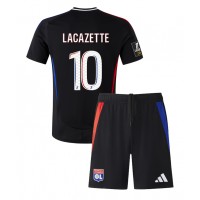 Olympique Lyonnais Alexandre Lacazette #10 Replica Away Minikit 2024-25 Short Sleeve (+ pants)